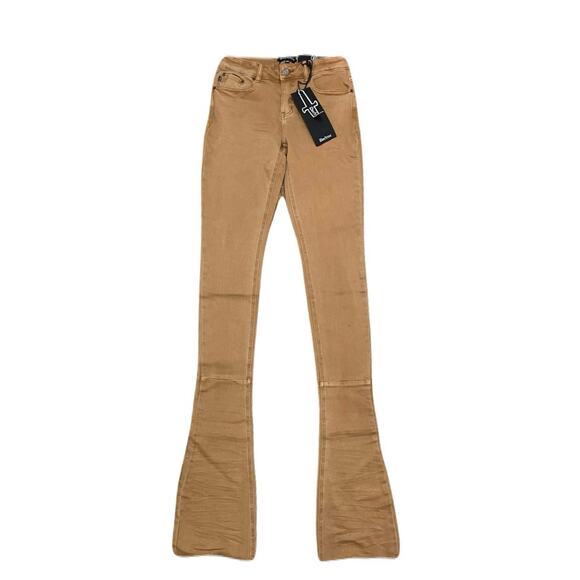 Doctrine Classes Stacked Brown Men’s Jeans Size 30